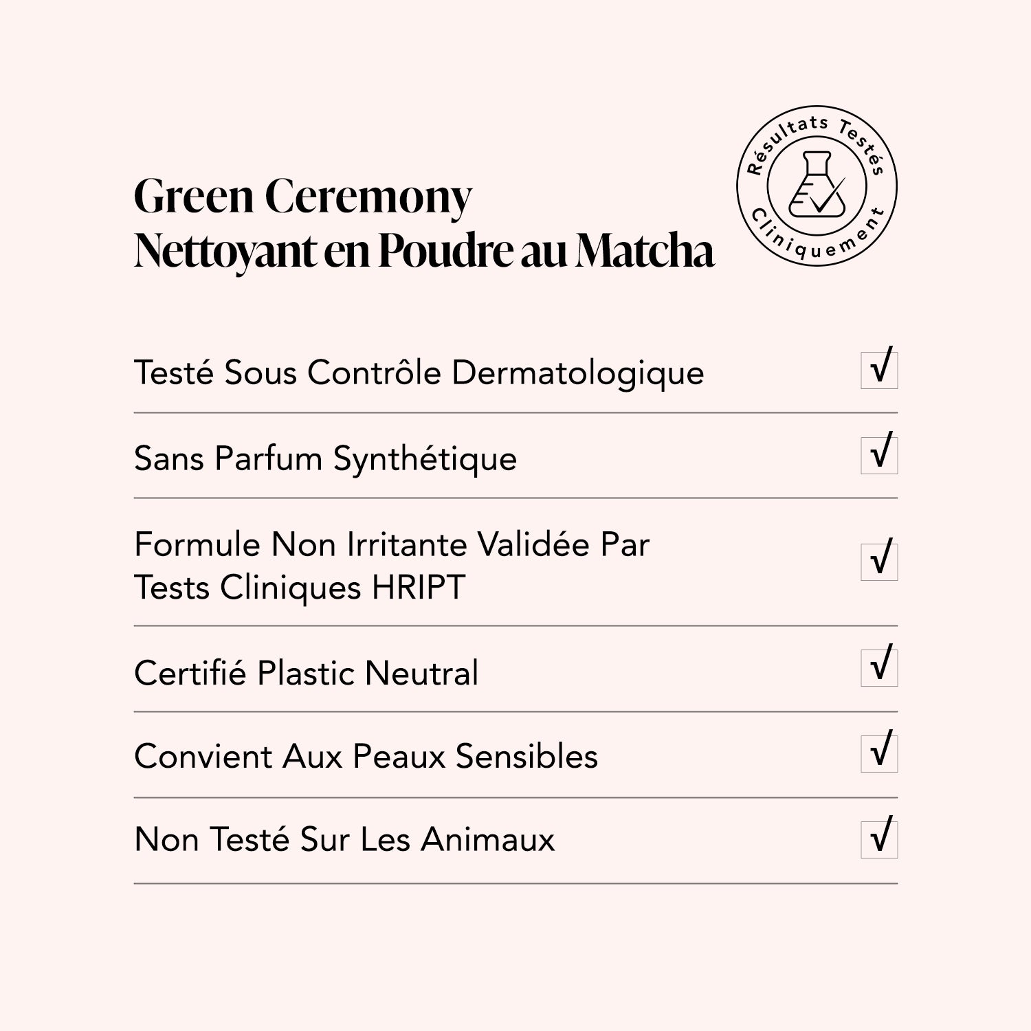 Nettoyant En Poudre Au Matcha Green Ceremony