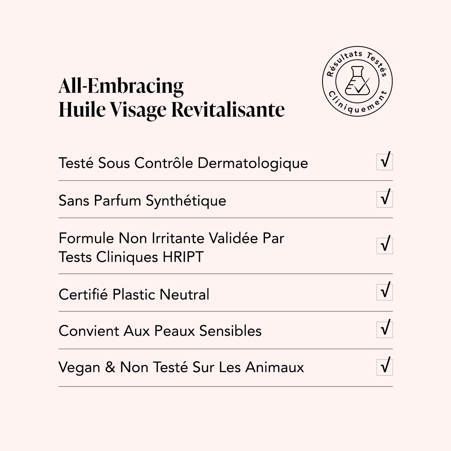 Huile Visage Revitalisante All-Embracing