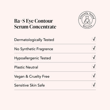Contour des yeux Ba+S • Baobab + Salsepareille • Sérum concentré avec roller