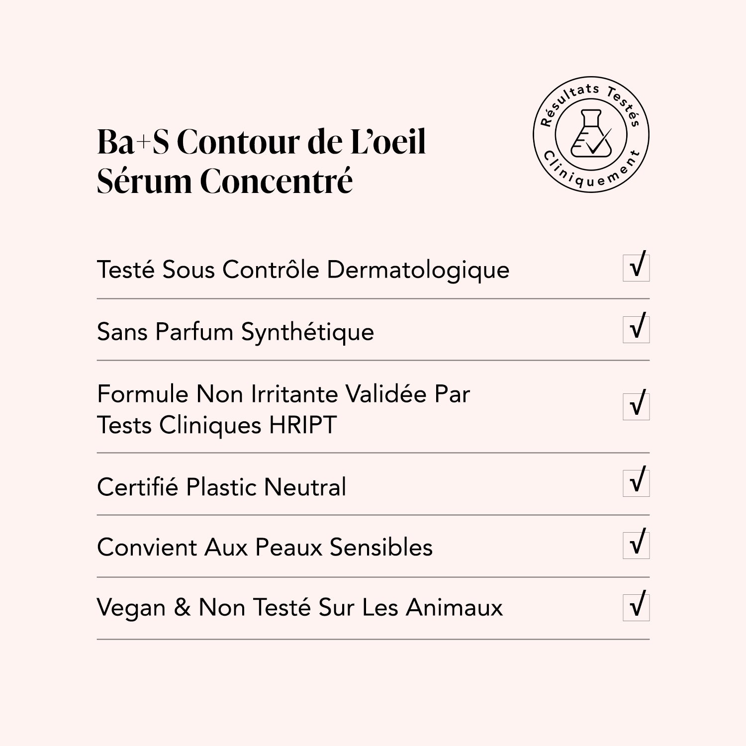 Sérum Concentré Contour De L’oeil Applicateur À Bille Ba+S Baobab+Sarsaparilla