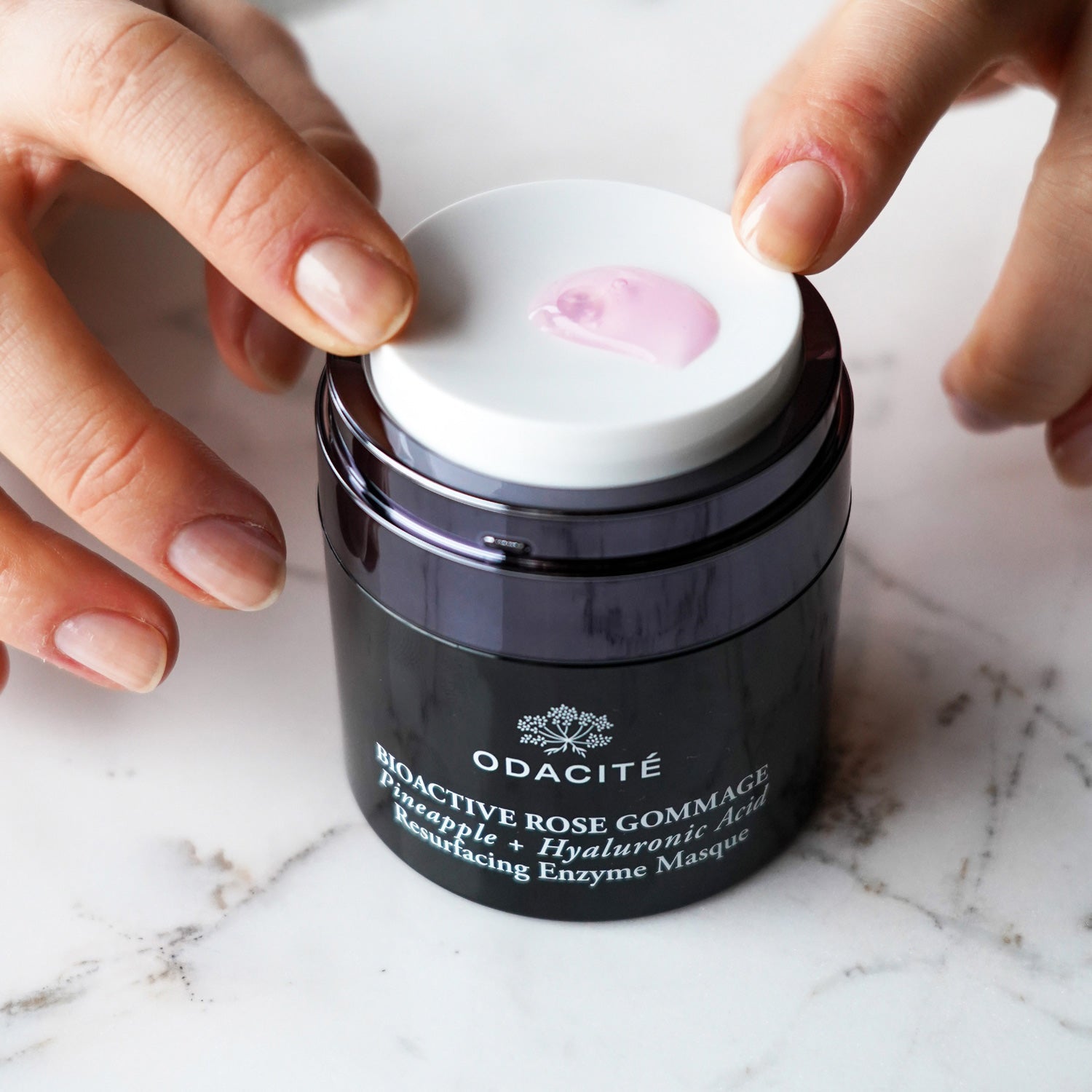 Masque Resurfaçant Aux Enzymes Bioactive Rose Gommage