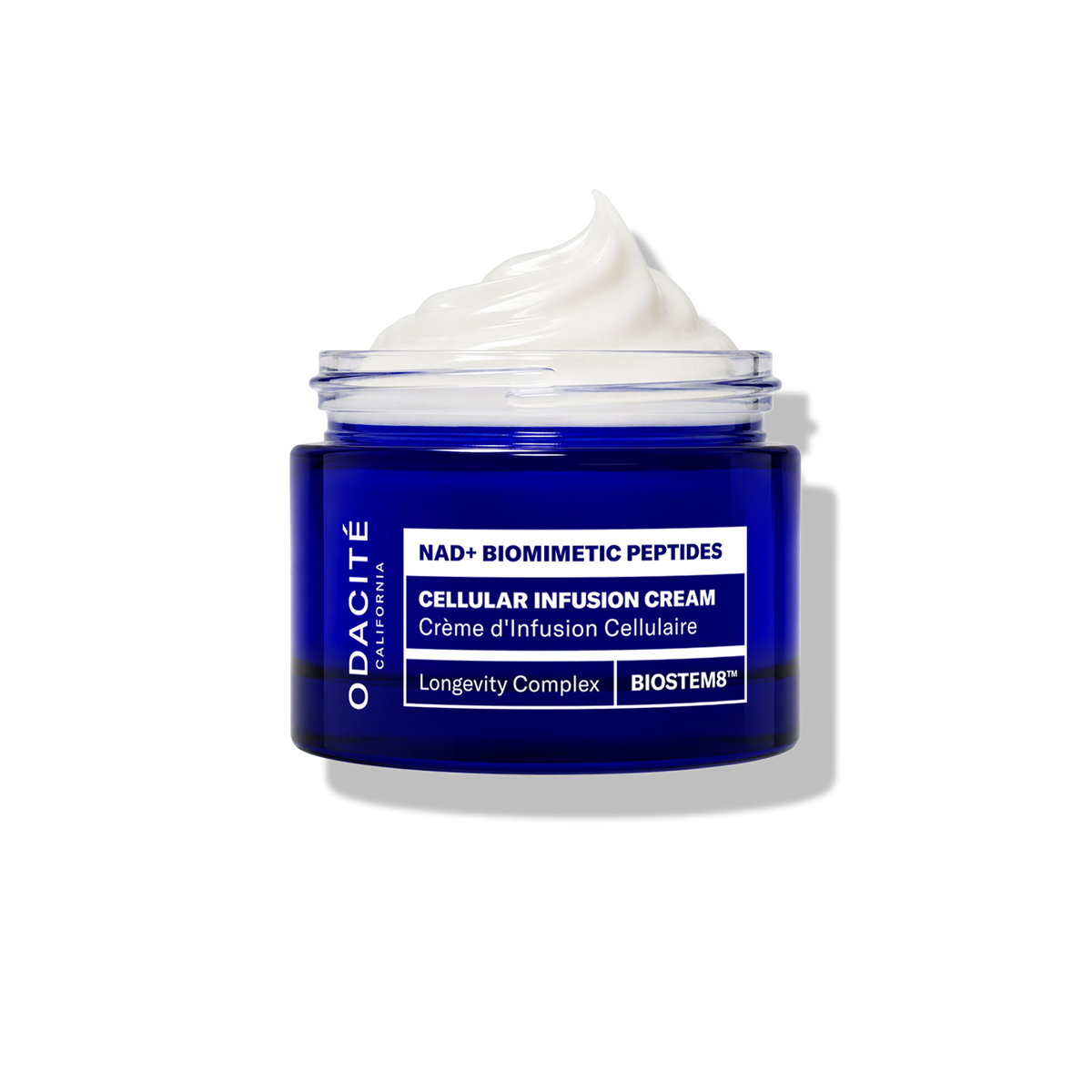 Crème d’Infusion Cellulaire  • NAD+ Peptides Biomimétiques