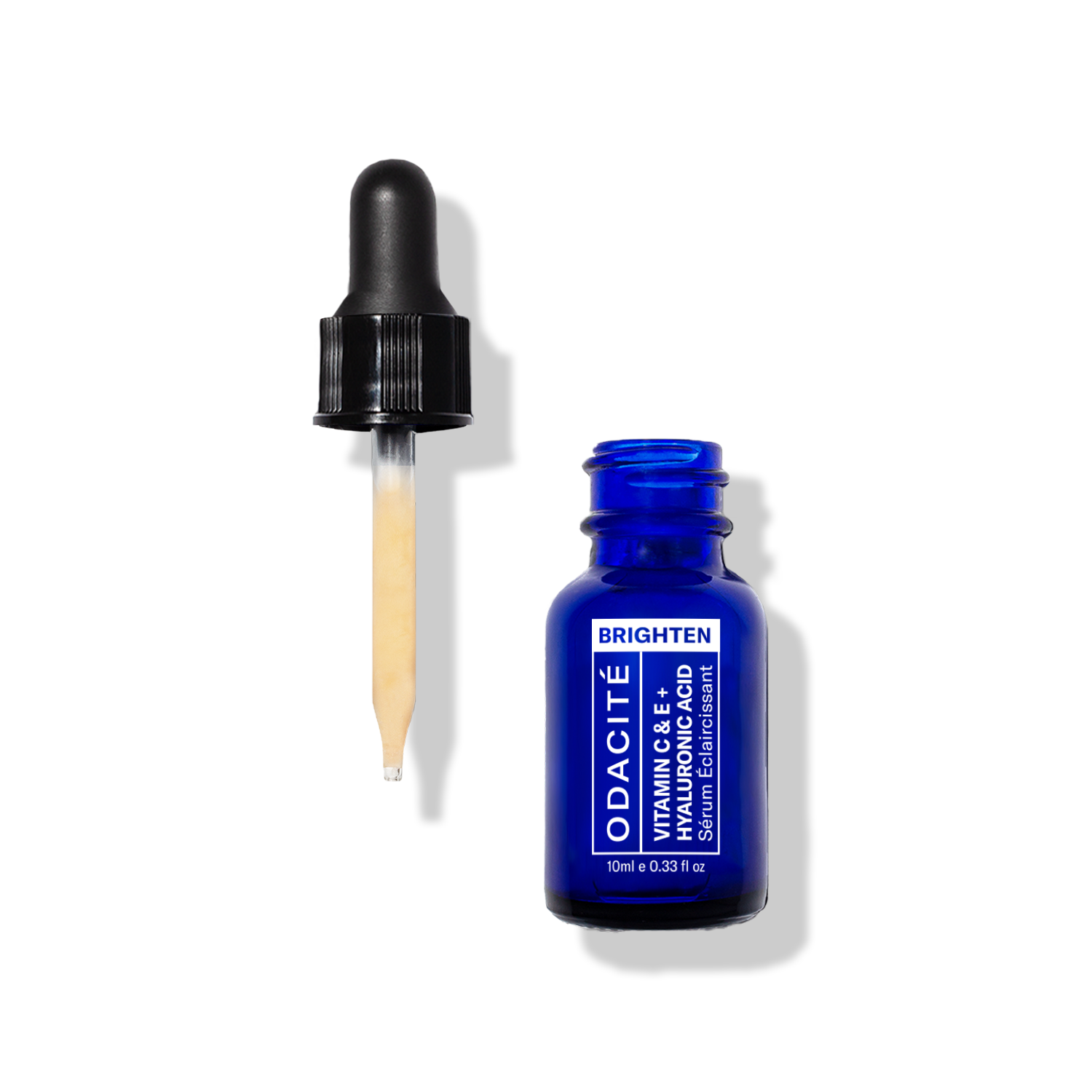 Sérum Éclaircissant Vitamine C & E + Acide Hyaluronique