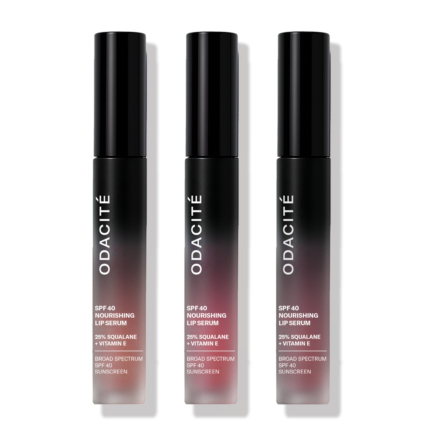 Trio de sérums nourrissants pour les lèvres SPF 40