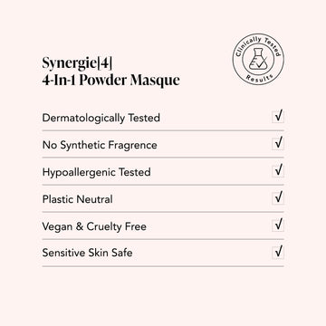 Synergie[4] • Probiotiques + Acides de Fruits • Masque Poudre 4-EN-1