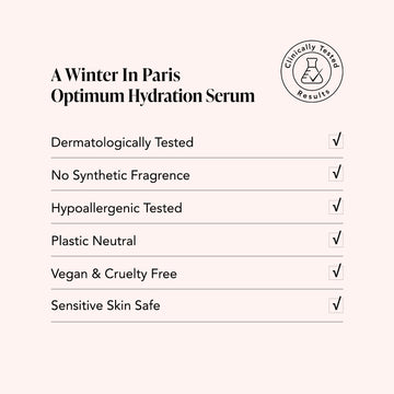 Hydratation optimale • Un hiver à Paris